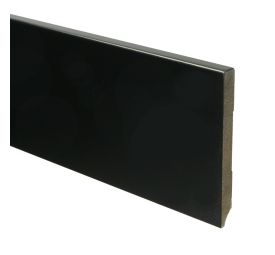 Stijlplint Blok 12cm RAL9005