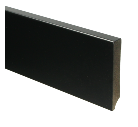 Stijlplint Blok 9cm RAL9005